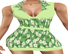 Green Daisy Dress