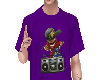 T-shirt Hip Hop Purple