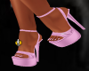Busty Pink Heels