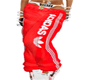 red joggers