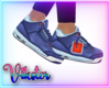 v new blue shoes