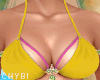 C~Kasi Yellow&Gld Bikini