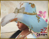 cK Spring Hat FlowerOran