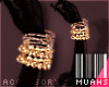 M! 24k Gold Bracelets -R