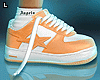 F1 Sneakers Orange.