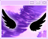 Angel wings.
