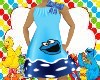 Cookie Monster Dress