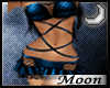 ~Moon~ Blue Rebel Skirt