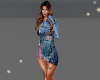 Denim Patchwork Dress