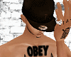 OBEY Chest Tattoo