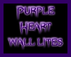 Purple heart lights
