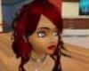 Animated Long Red Hair