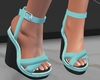 TA Teal Sandals