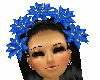 blue lily crown