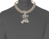TEDDY SILVER BEAR ICED