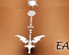Winged Cross Belly Ring