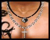 Cross Ur Heart Necklace 
