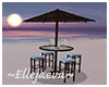Dreamy Beach Bar Table