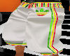 Short Blanc Rasta