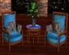 TJ Blue Chat Chairs