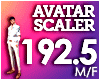 AVATAR SCALER 192.5%