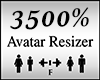 Avatar Scaler 3500%