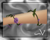 ~V Flower Vine -Purple