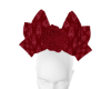 Red Hazbin Hotel Bow