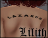 Lazarus Back Tattoo (F)