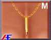 AF. Bullet G Necklace M