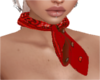 Loose Tie scarf red