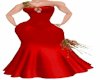 (DR) RED LONG DRESS