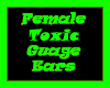 Female Toxic Guage Ears