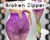 Broken Zipper Jeans Yumm