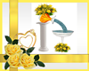 Yellow Wedding Fountain 