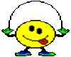 Animated Smiley Jumping