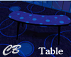 CB Blue Curve Table