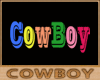 CowBoy Sticker