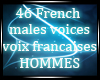 LA- 46 FRENCH MALE VOICE