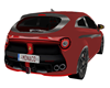 Custom Red Ferrari SUV