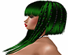 Green n Black Hair