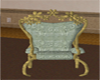 Goldenblue Flower Chair