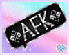 AFK Bubble Sign
