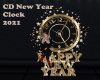 CD New Year Clock 2021