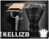 [KB] Skater Pants BLK