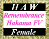 Remembrance Hakama FV
