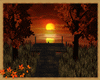 Fall~Sunset Lake~