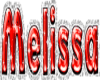 Melissa Name in Red