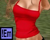!Em Red Crop Tank Top