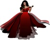 Black/Red Rubi Gown